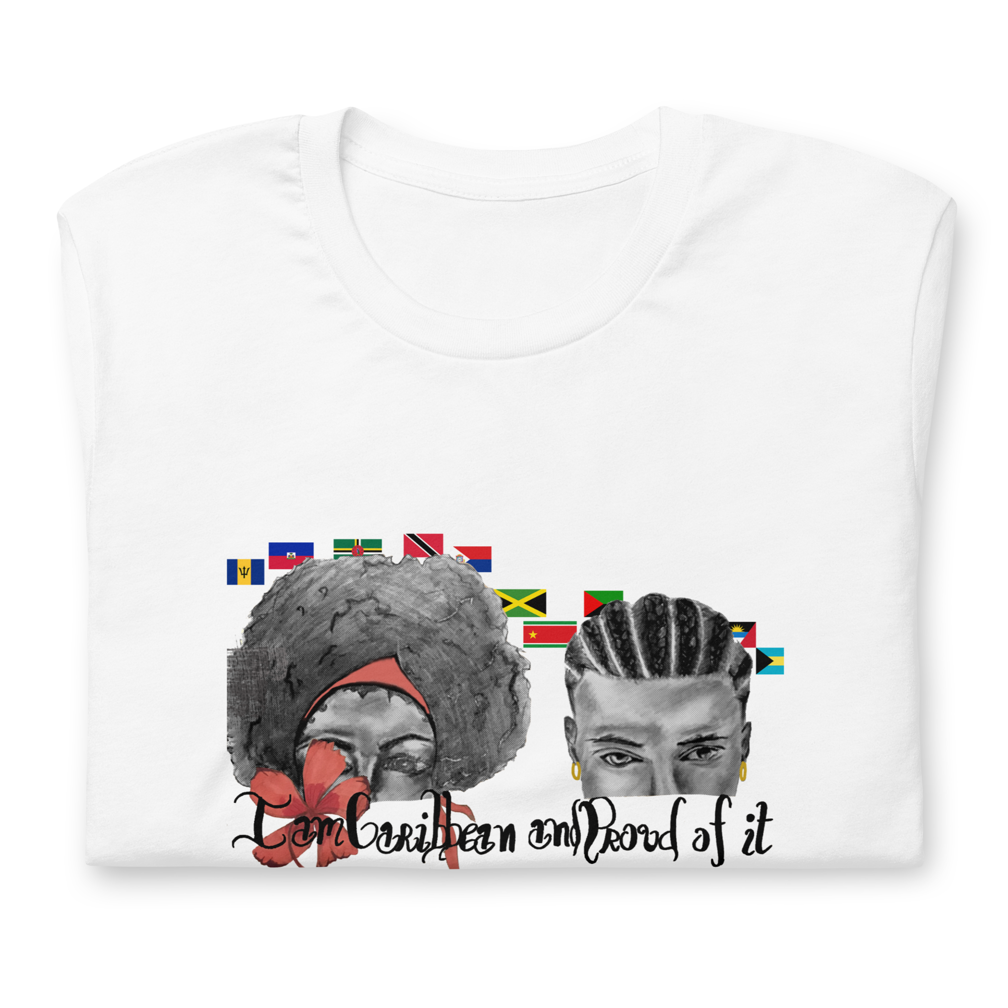 T-shirt "Caribbean Nation" femme